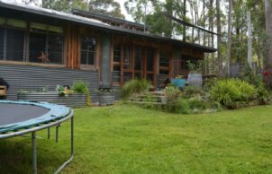 Anchored Timber House