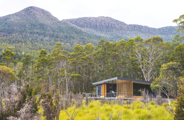 Kia Ora Overland Track Hut
